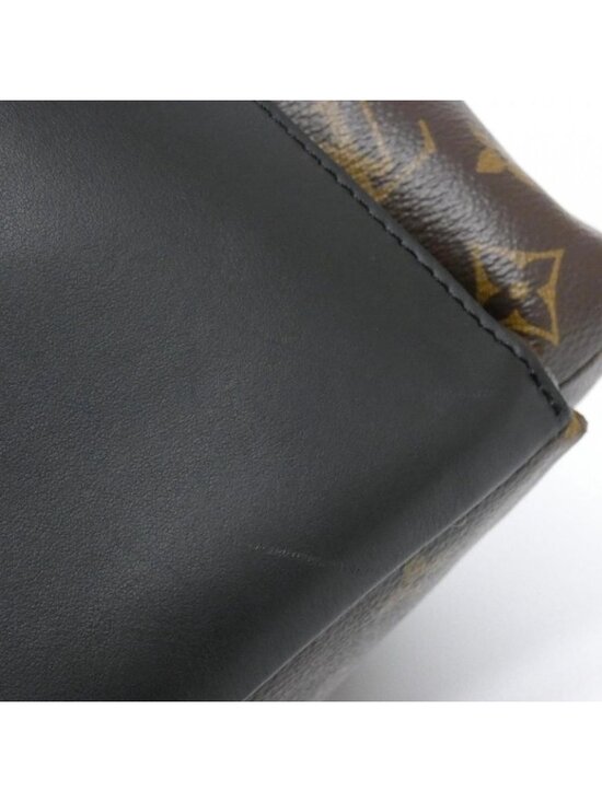 Louis Vuitton Monogram Macassar Discovery Backpack Brown Marron main image 5